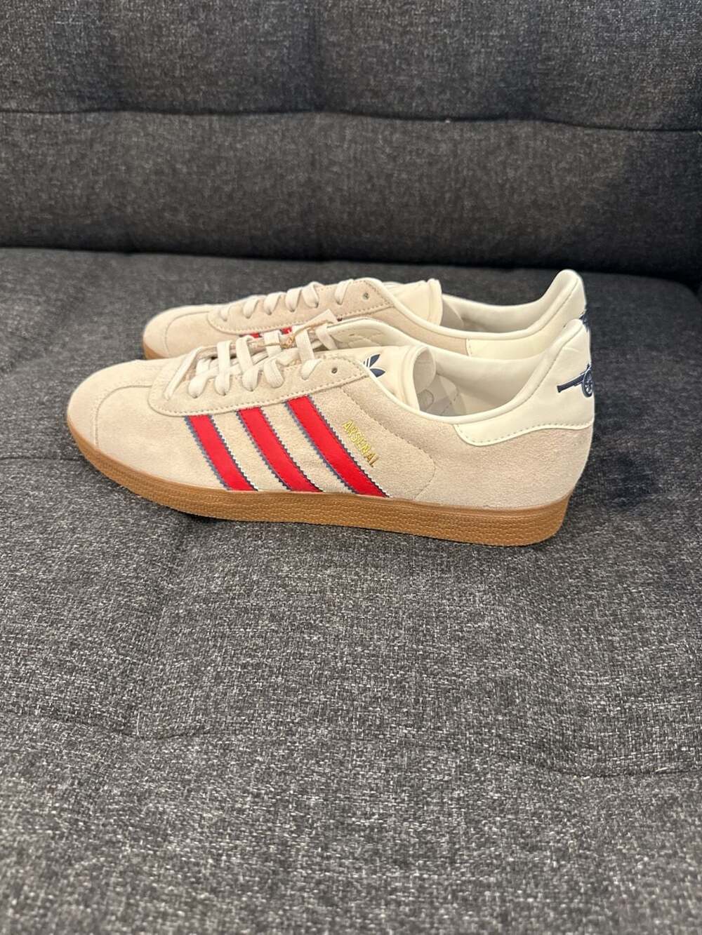 Adidas Originals Arsenal FC Gazelle Terrace Icons Sneakers - Picture 2 of 9